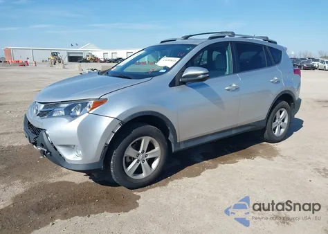 2014 Toyota Rav4 Xle z USA, uszkodzony, nr VIN 2T3WFREV1EW129045
